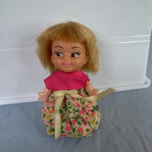Vintage Mattel‎ Little Kiddles Doll From 1960s With Outfit And Shoes Read Desc.